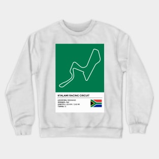 Kyalami Racing Circuit [info] Crewneck Sweatshirt